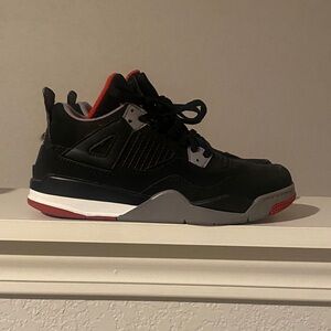 Jordan Kids Sneakers Black Red Gray